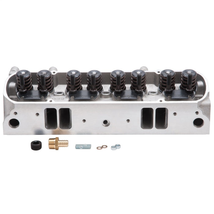 Edelbrock Cylinder Head Pontiac Performer D-Port 72cc Chambers for Hydraulic Roller Cam Complete 61595