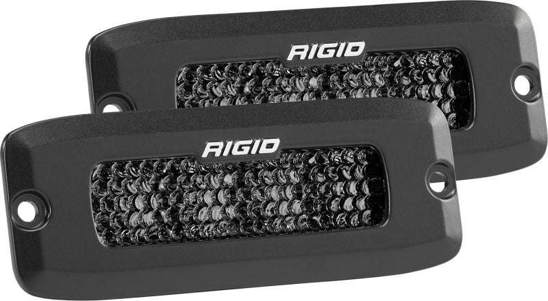 Rigid Industries SR-Q Series PRO Midnight Edition Spot Diffused Pair 925513BLK