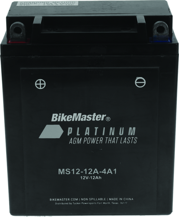 BikeMaster AGM Battery MS12-12A-4A1 780703