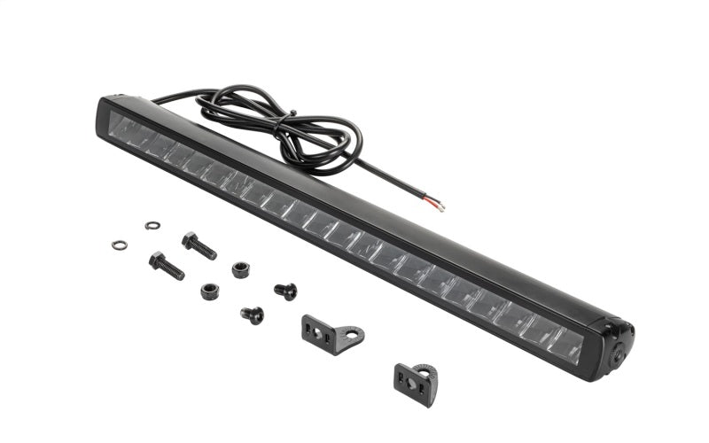 Hella Universal Black Magic 20in Thin Light Bar Driving Beam 358176301