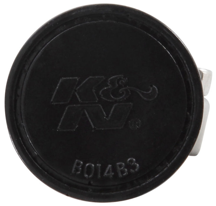 K&N 0.75 inch ID 1.375 inch OD 1.125 inch H Clamp On Crankcase Vent Filter 62-1560