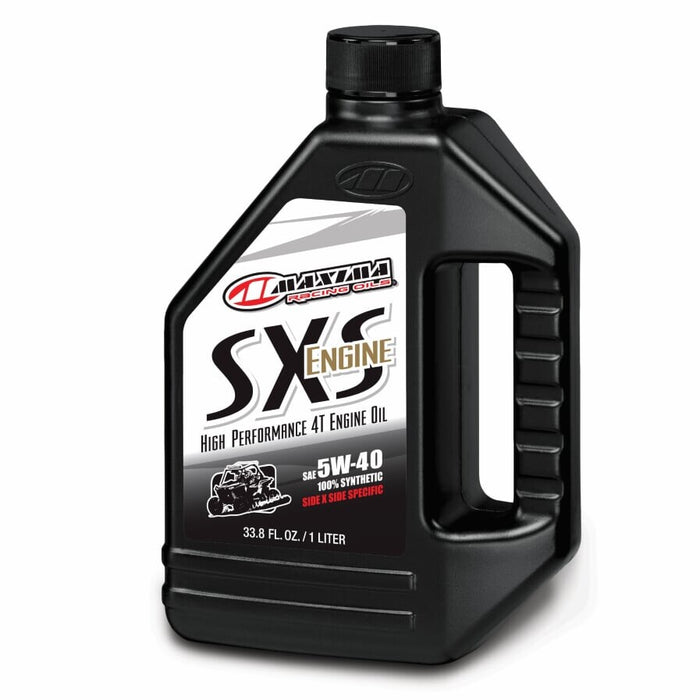 Maxima 30-46901 SXS Synthetic 5w40 Side by Side Engine Oil 1L Bottle, Single