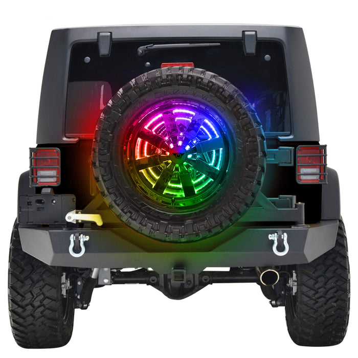 Oracle LED Illuminated Wheel Ring 3rd Brake Light ColorSHIFT w/o Controller SEE WARRANTY 4211-334