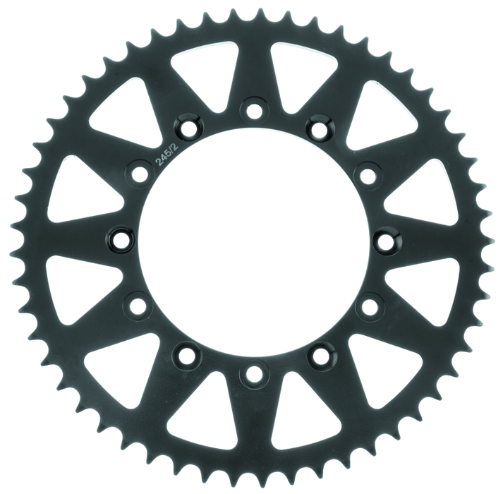 BikeMaster Honda Rear Steel Sprocket 520 53T Black 965117