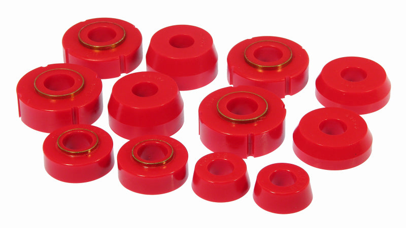 Prothane 66-79 Ford F100-350 2wd Body Mount Red 6-110