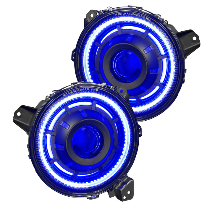 Oracle Oculus Bi-LED Projector Headlights compatible with Jeep JL/Gladiator JT w/o Controller SEE WARRANTY 5839-334