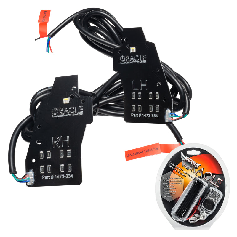 Oracle 20-22 Ford Explorer Dynamic RGB Headlight DRL Kit ColorSHIFT w/ RF Cntrl SEE WARRANTY 1472-330