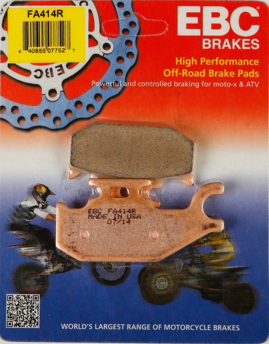 EBC Brakes FA414R Disc Brake Pad Set