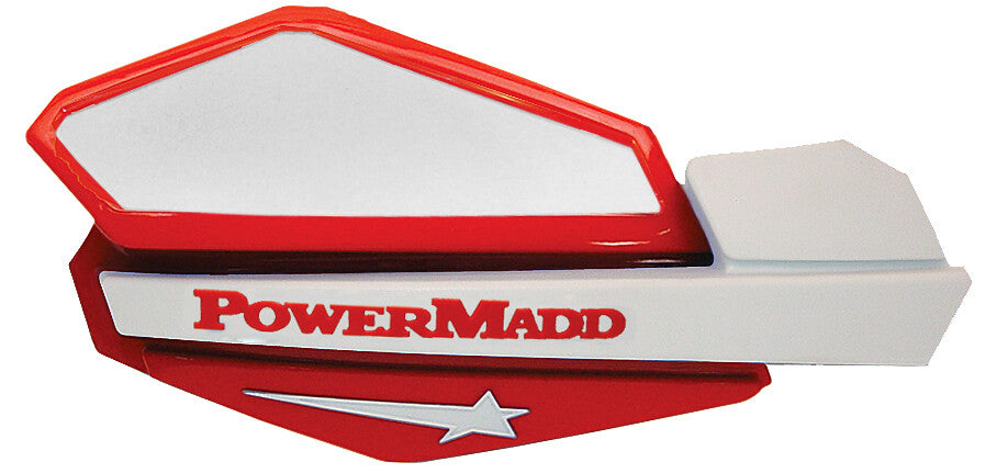 PowerMadd 34222 Star Series Handguard - Red/White