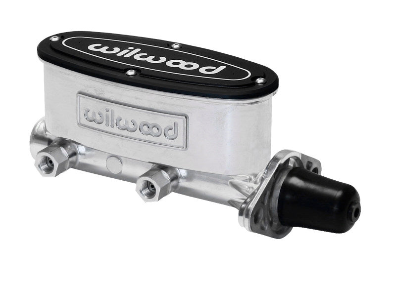 Wilwood High Volume Tandem Master Cylinder 1 1/8in Bore Ball Burnished 260-8556-P