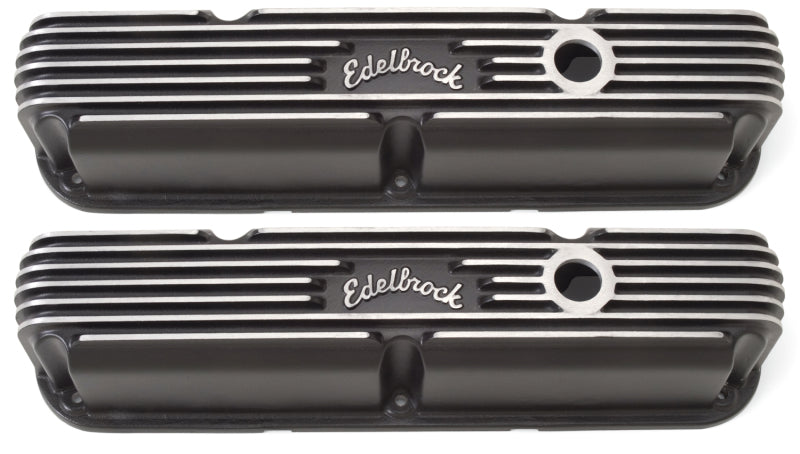 Edelbrock Valve Cover Classic Series Chrysler La 318-340-360 CI V8 Black 41763