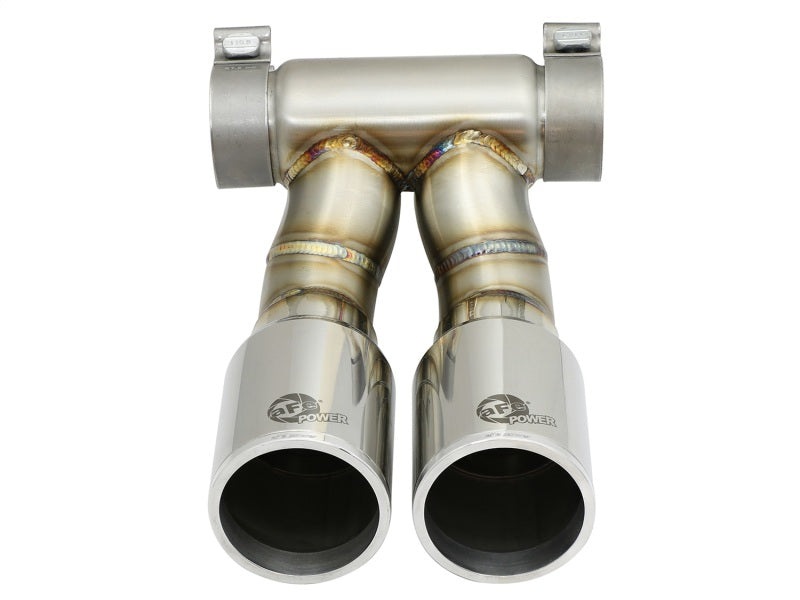 aFe Power 13-14 Porsche Cayman S / Boxster S Polish Exhaust Tip Upgrade 49C36413-P