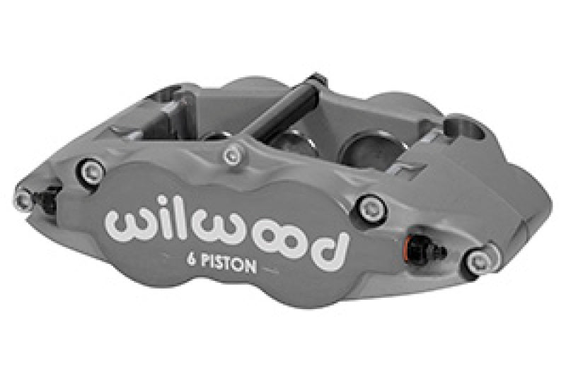 Wilwood Caliper-Forged Narrow Superlite 6R-L/H 1.75/1.25in/1.25in Pistons 1.25in Rotor Anodized 120-14551