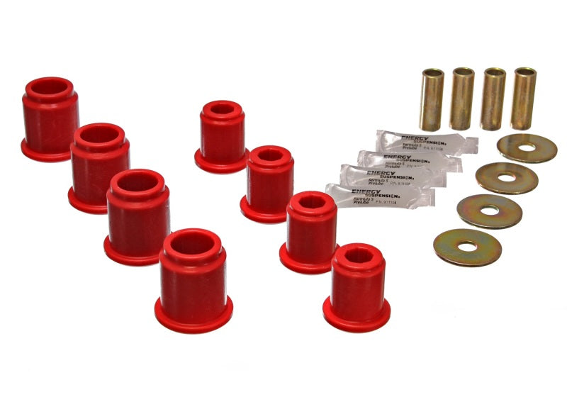 Energy Suspension 6/95-04 Toyota Pick Up 4W (Exc T-100/Tundra) Red Front Control Arm Bushing Set 8.3115R