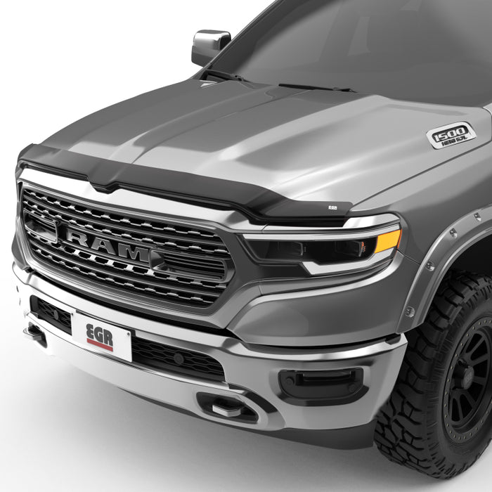 EGR 2019 Compatible with Dodge Ram 1500 Superguard Hood Shield Dark Smoke 302951