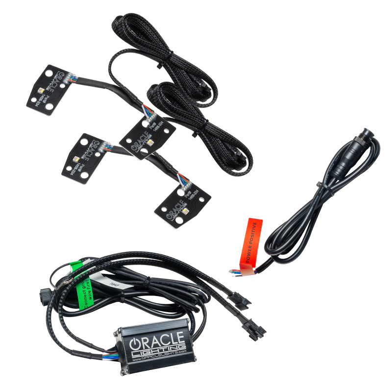 Oracle 2021 Fits Ford Bronco DRL Upgrade W/ Halo Kit Colorshift W/ No Controller See Warranty 1468-334