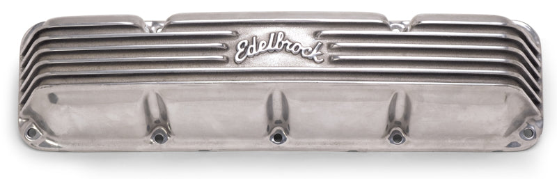 Edelbrock Valve Cover Classic Series AMC/compatible with Jeep 1967-91 290-401 CI V8 Polshed 4199