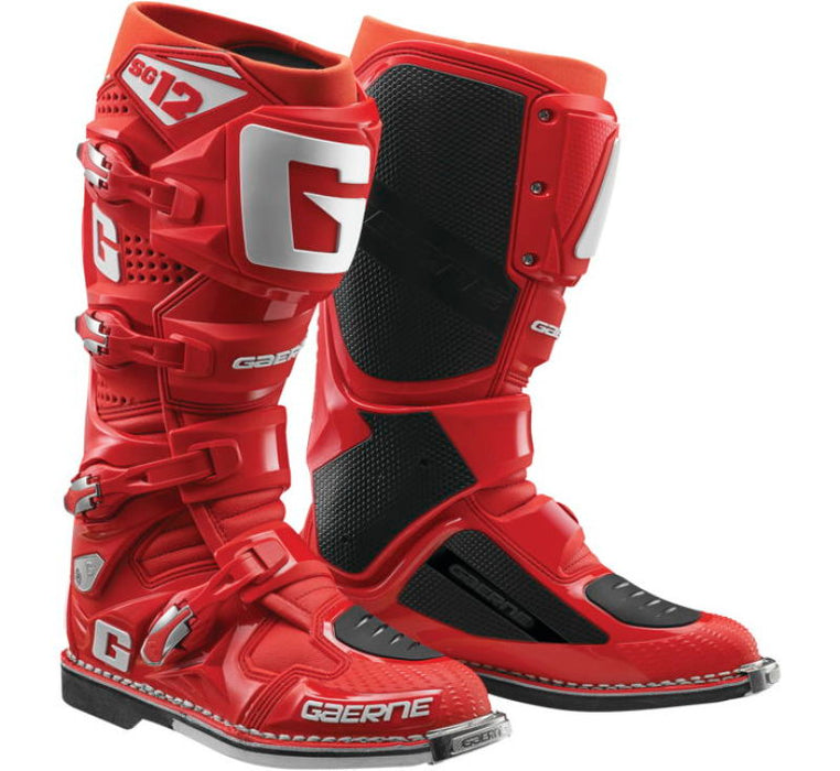 Gaerne SG12 Boot Solid Red Size 13 2174-085-13