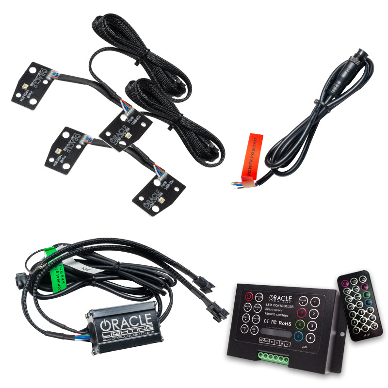Oracle 2021 Fits Ford Bronco DRL Upgrade W/ Halo Kit Colorshift W/ 2.0 Controller See Warranty 1468-333