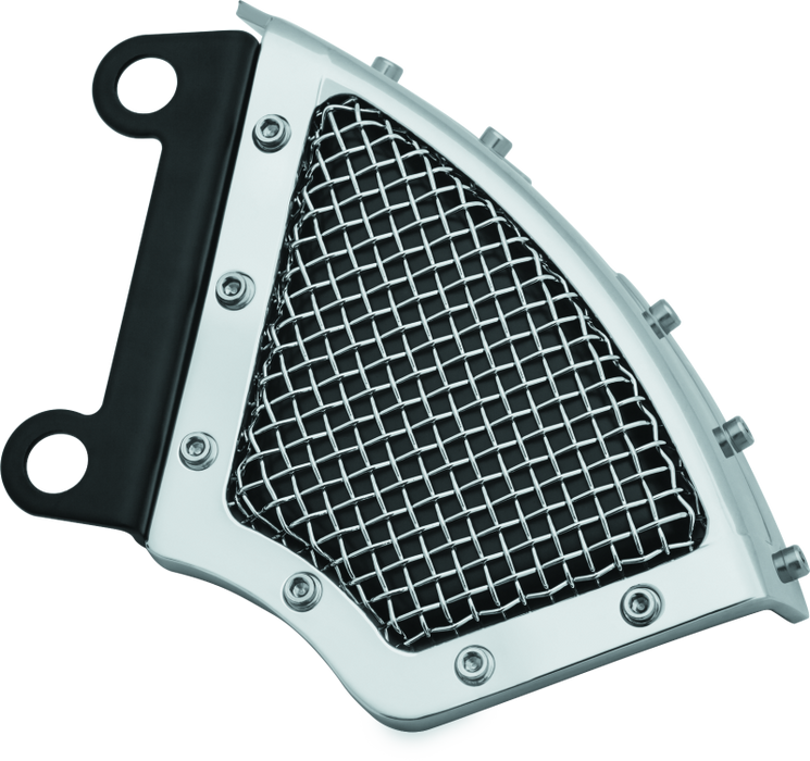 Kuryakyn Mesh Front Caliper Covers Chrome 6540