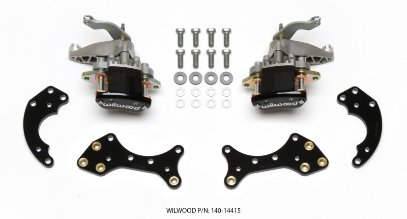 Wilwood P/S Retrofit Kit w/MC4 P-Brake Forged Dynalite Pro Street 12.19in Rear Kits 140-14415