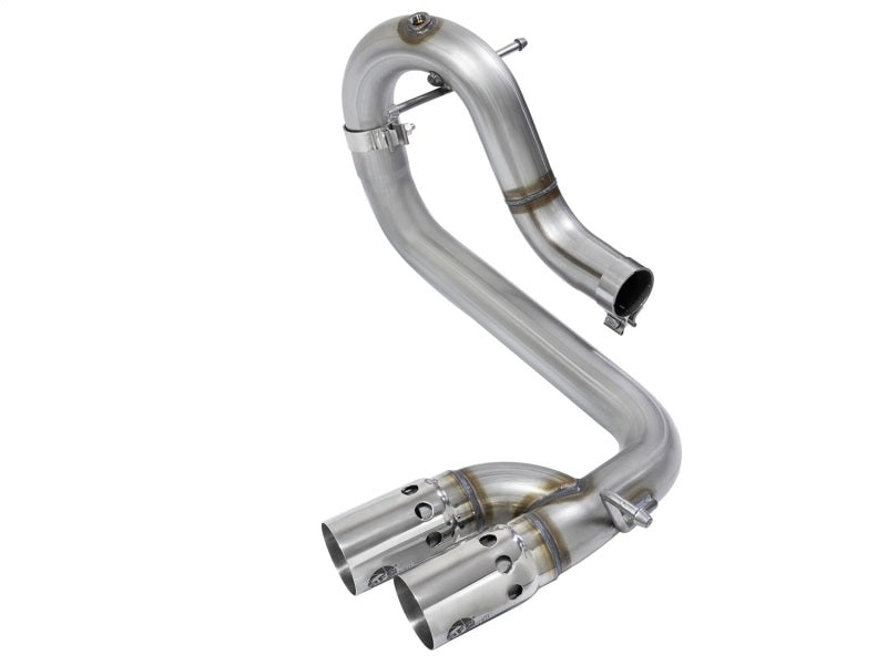 aFe Rebel Series DPF-Back 3in Side Exit SS Exhaust w/ IC Polished Tips 2016 GM Colorado/Canyon 2.8L 49-44065-P