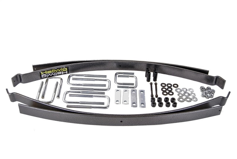 Hellwig 04-21 Fits Nissan Titan 2/4WD 2 Leaf Pro Series Helper Spring Up to 2500lb Level Load Capacity 1905