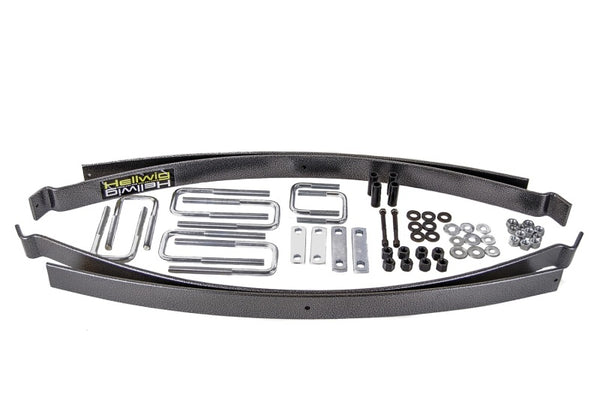 Hellwig 04-21 Compatible with Nissan Titan 2/4WD 2 Leaf Pro Series Helper Spring Up To 2500lb Level Load Capacity 1905
