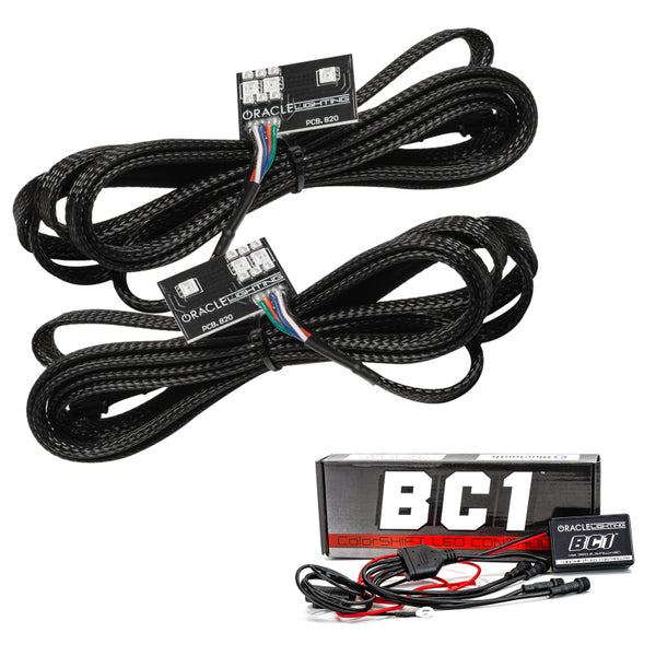 Oracle 20-21 Chevy Corvette C8 RGB+A Headlight DRL Kit ColorSHIFT w/ BC1 Controller SEE WARRANTY 1442-335