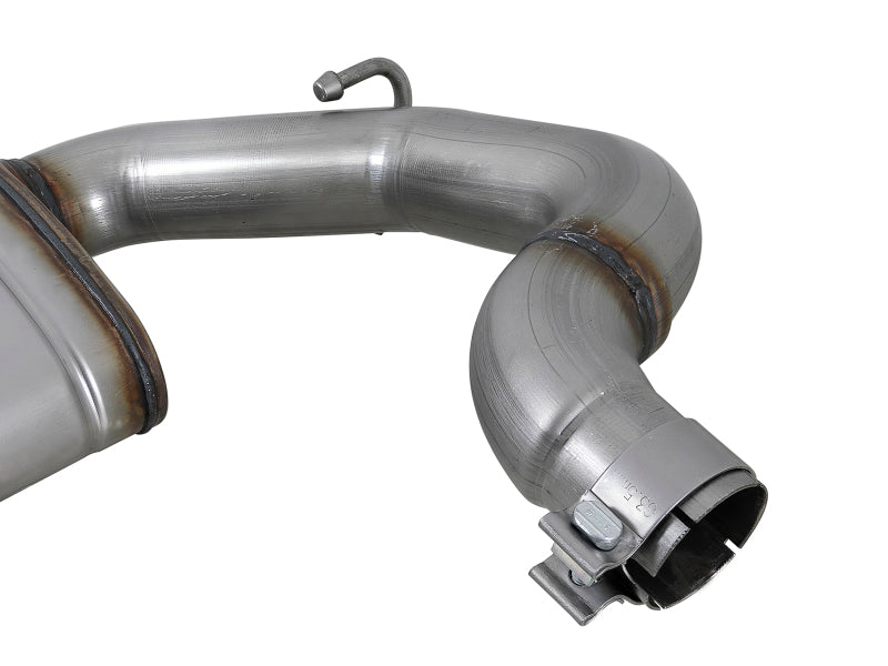 aFe MACH Force-Xp Hi-Tuck 3in 409 SS 18-20 compatible with Jeep Wrangler JL 2.0/3.6 Axle-Back Exhaust 49-48080