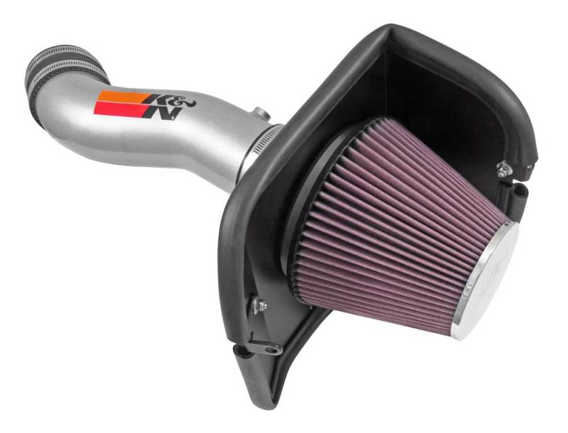 K&N 14-15 compatible with Jeep Cherokee 3.2L V6 High Flow Performance Intake Kit 77-1569KS