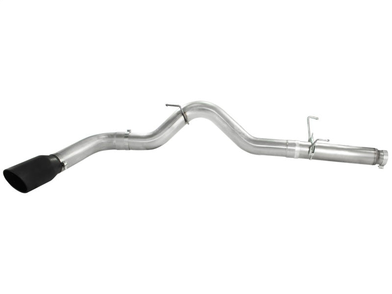 aFe Atlas Exhausts DPF-Back Aluminized Steel Exhaust Compatible with Dodge Diesel Trucks 07.5-12 L6-6.7L Black Tip 49-02016-B