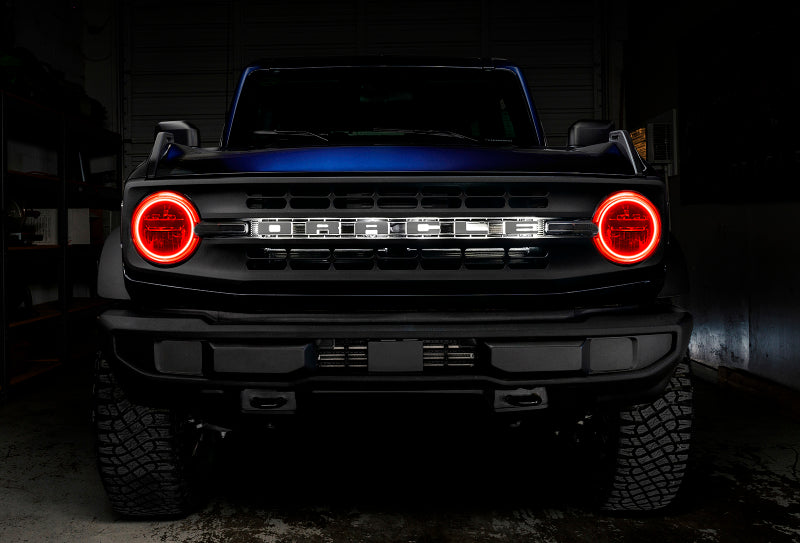 Oracle 2021 Ford Bronco Base Headlight LED Halo Kit ColorSHIFT w/ Simple Controller SEE WARRANTY 1470-504