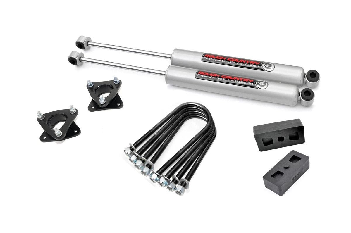 Rough Country 2.5 Inch Lift Kit Multiple Makes & Models ( Fits Dodge/Mitsubishi) 39730