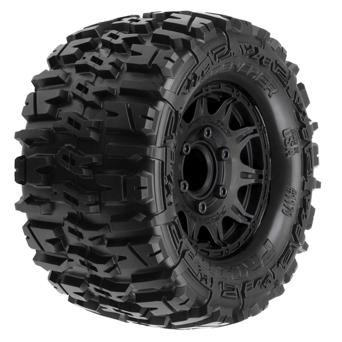 Pro-Line Racing Trencher 2.8 MTD Raid Black 6x30 F/R PRO117010