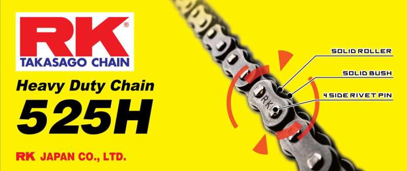 RK Chain RK-M 525H-120L Natural 525H-120