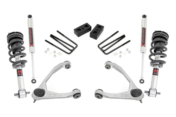 Rough Country 3.5 Inch Lift Kit Cast Steel M1 Strut Fits Chevy/GMC 1500 (14-16) 19840
