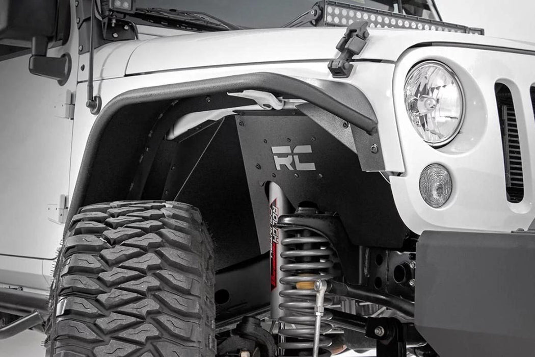 Rough Country Inner Fenders Fr & Rr compatible with Jeep Wrangler Jk (2007-2018) 10511