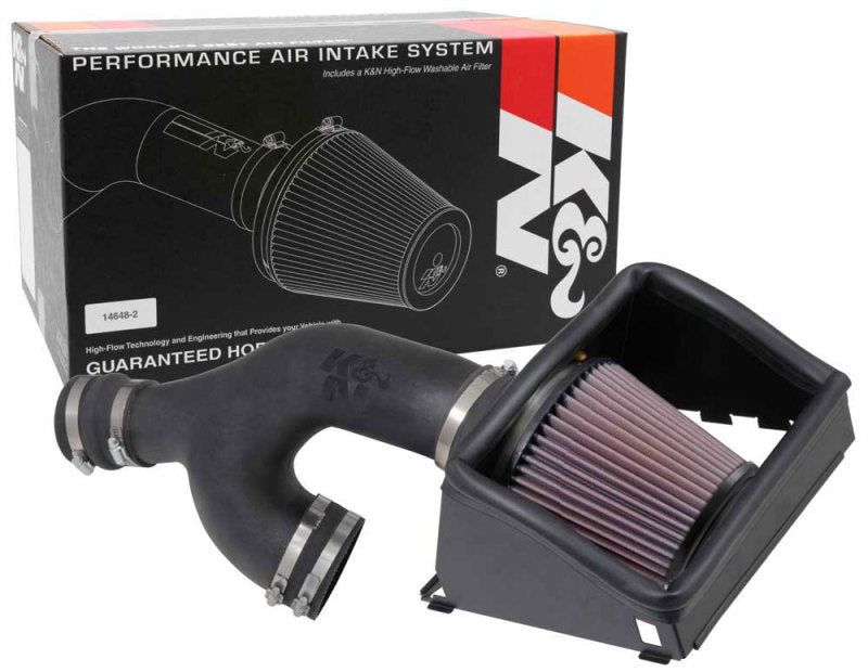 K&N 2017 Ford F150 Ecoboost V6-3.5L F/I Performance Air Intake Kit 57-2599