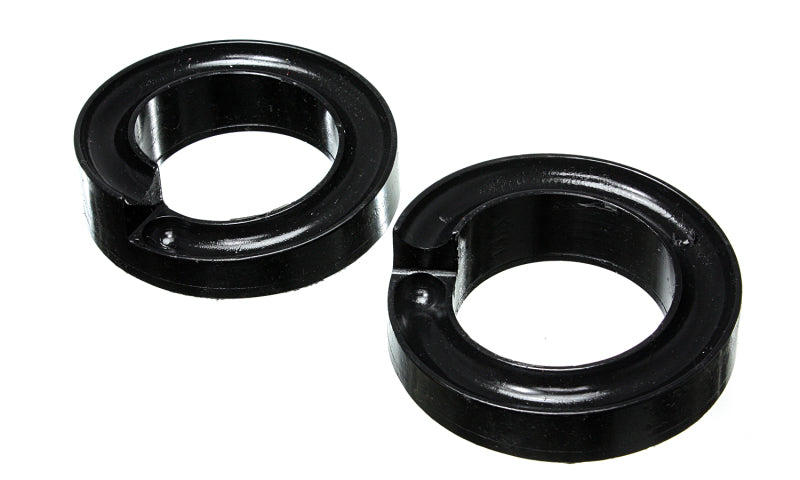 Energy Suspension 2005-07 Ford F-250/F-350 SD 2/4WD Front Coil Spring Isolator Set Black 4.6111G