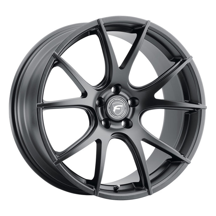 Forgestar CF5V 19x9 / 5x120 BP / ET38 / 6.5in BS Satin Black Wheel F12299021P38