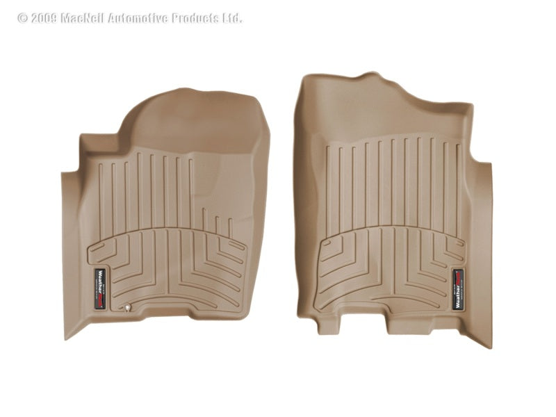 WeatherTech 04+ Compatible with Nissan Armada Front FloorLiner Tan 450191