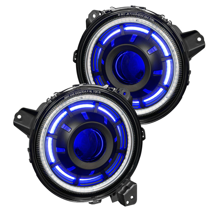 Oracle Oculus Bi-LED Projector Headlights compatible with Jeep JL/Gladiator JT w/o Controller SEE WARRANTY 5839-334