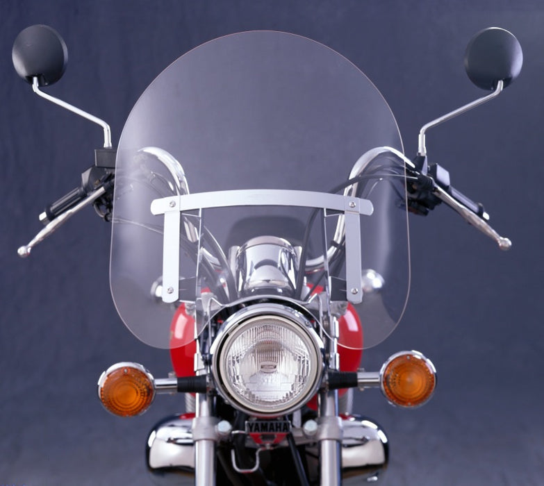 National Cycle 83-22 Harley XL/FXR/D/17-25 Hon/07+ Kaw Dakota 3 w/Low Turn Signals Windshield-Clr NC125A