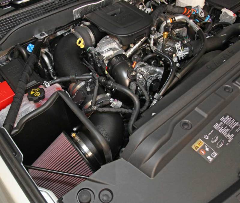 K&N 2015 Chevrolet Silverado / GMC Sierra 2500/3500HD 6.6L V8 Performance Intake Kit 57-3087