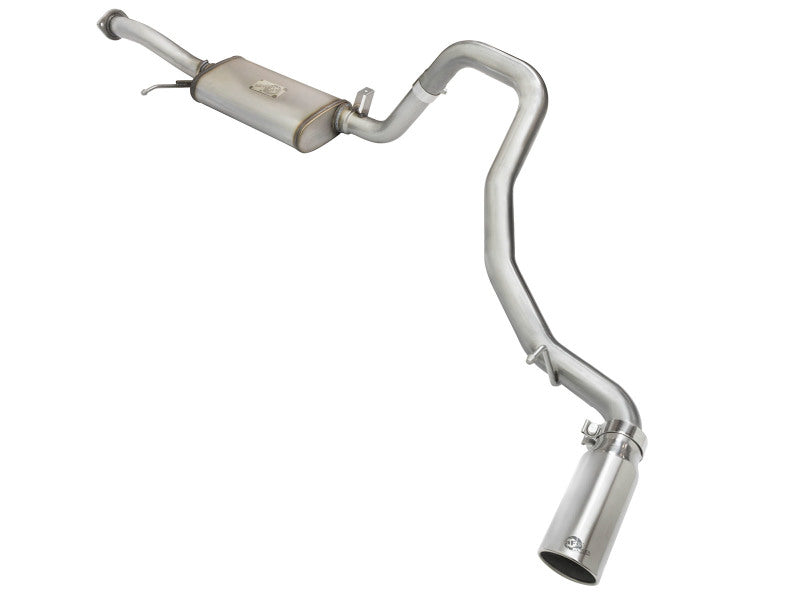 aFe MACH Force-Xp 2-1/2in Cat-Back Exhaust System w/ Polished Tip 01-19 Compatible with Nissan Patrol V6 4.8L 49-36115-P