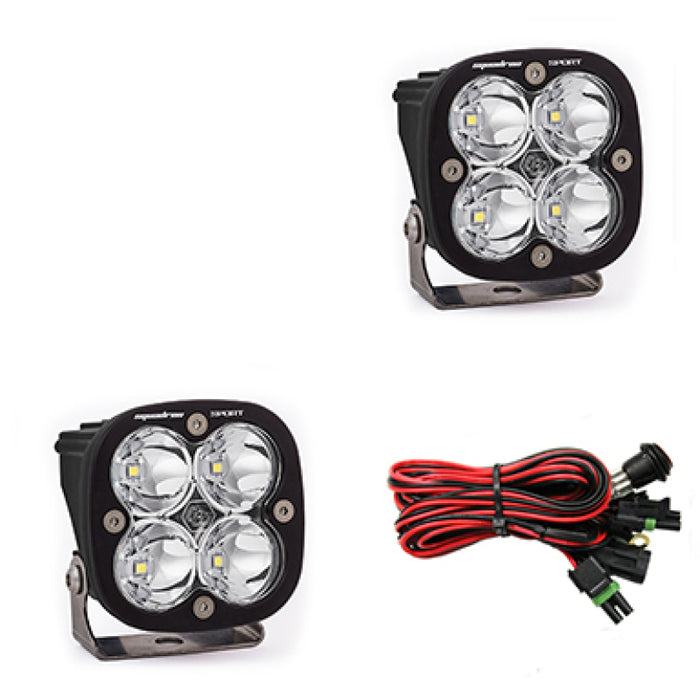 Baja Designs Squadron Sport Spot LED Light Pods Clear 557801