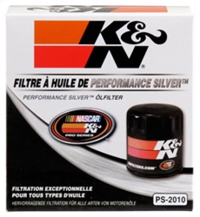 K&N Oil Filter for Ford/Lincoln/Mercury/Mazda/Chrysler/Compatible with Dodge/compatible with Jeep/Cadillac/Ram 3.656in OD x 4in H PS-2010