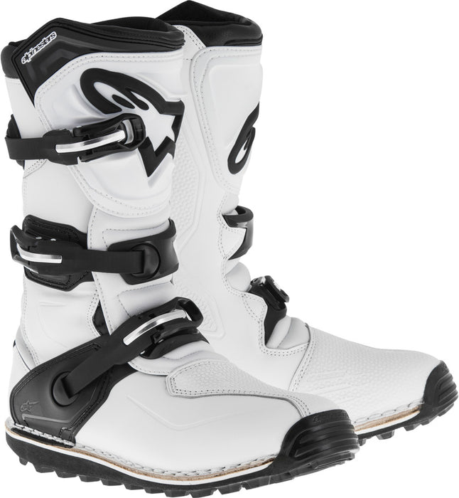 Alpinestars Tech-T Boots White/Black Sz 10 2004017-21-10