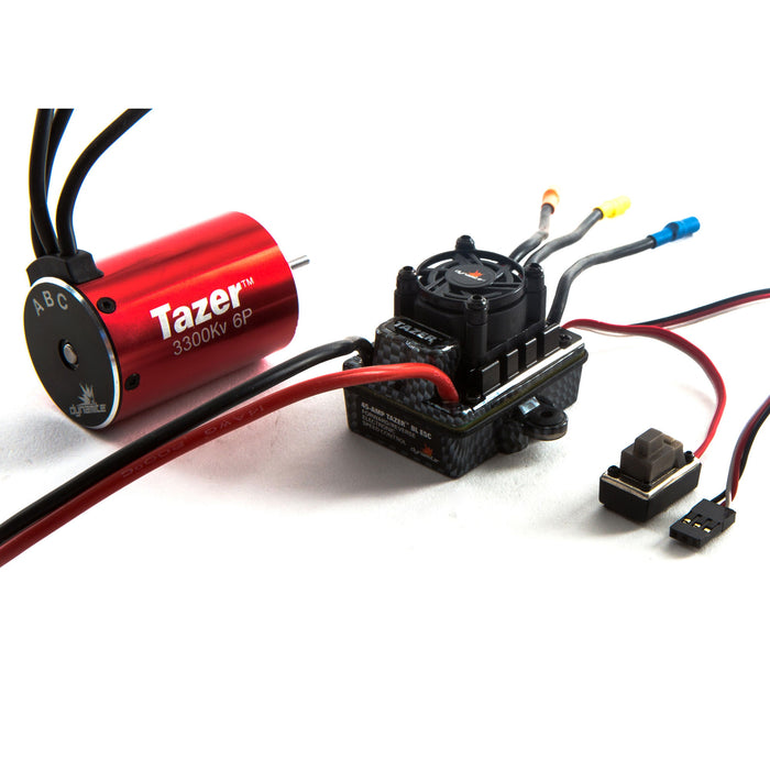 Dynamite Tazer 1/10 6-pole 3300Kv WP ESC/Motor Combo V2 DYNS0600 Car Speed Controls & Accessories